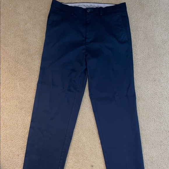NAVY BLUE KHAKIS SIZE 32x34 - Picture 2 of 3